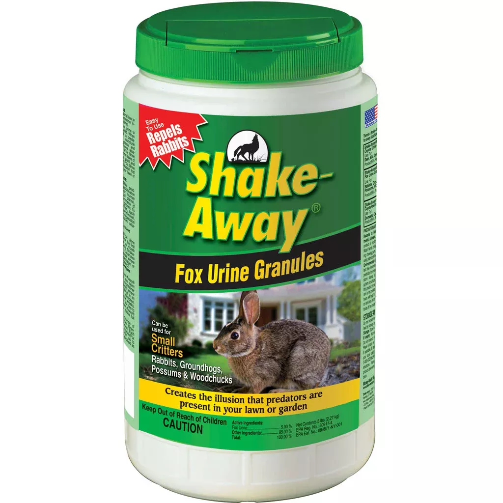 Shake-Away Fox Urine Granules, 5 lb