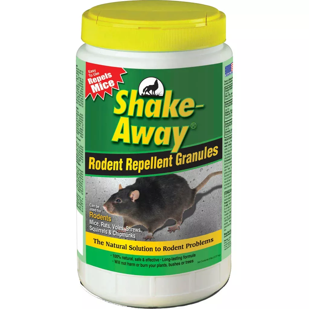 Shake-Away Rodent Repellent Granules, 5 lb