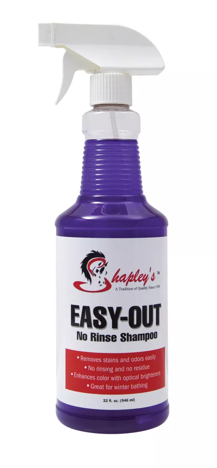 Shapley's Easy-Out No Rinse Equine Shampoo 32 oz