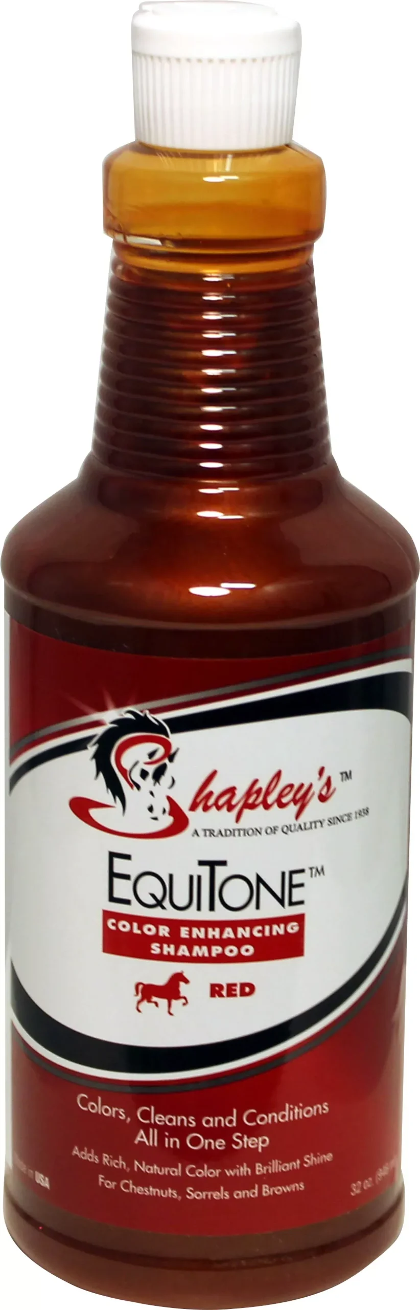 Shapley's EquiTone Color Enhancing Shampoo, Red, 32 oz