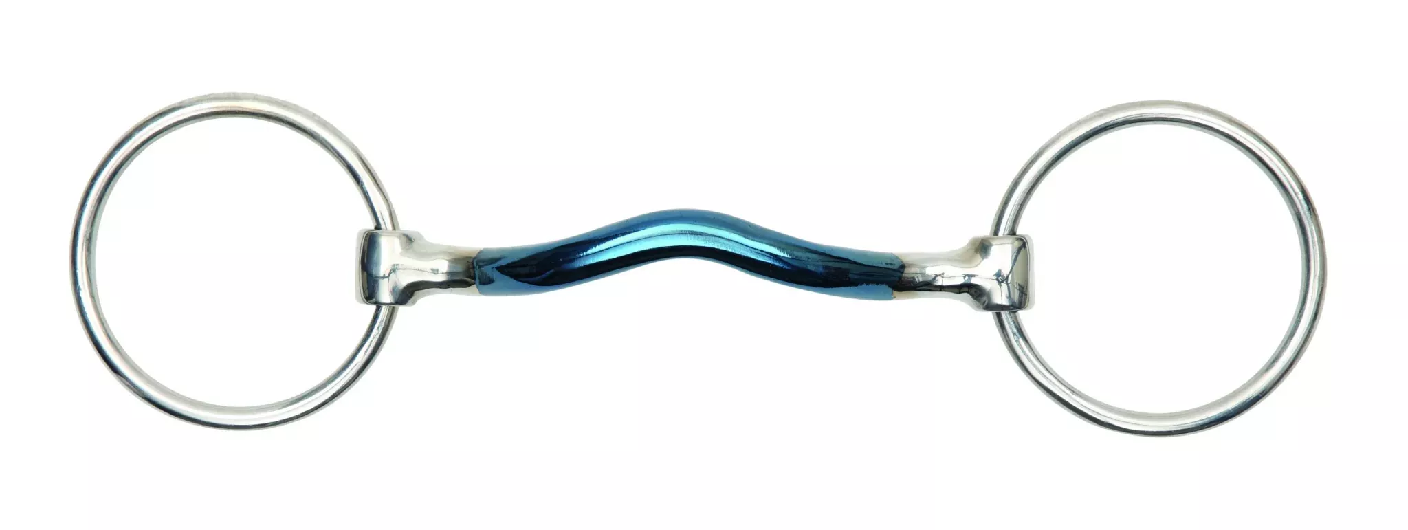 Shires Blue Alloy Mullen Mouth Loose Ring