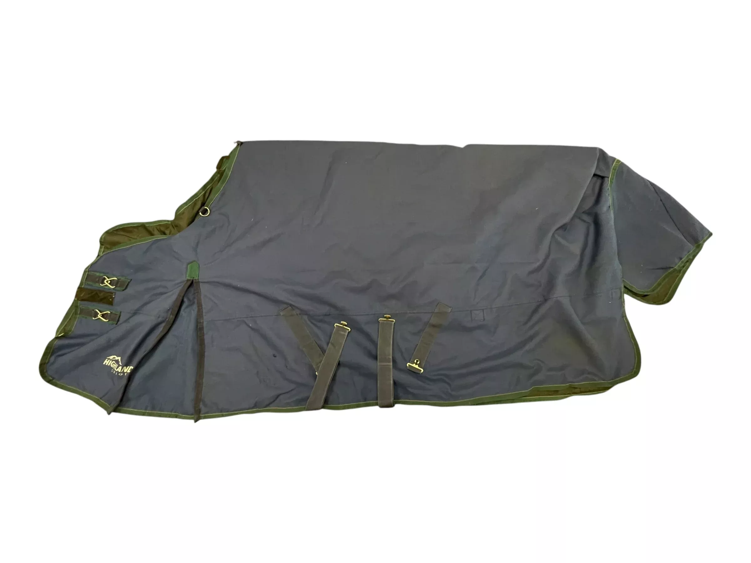 Shires Highlander T/O Blanket - Navy - 81" / Est. Heavywt. - USED