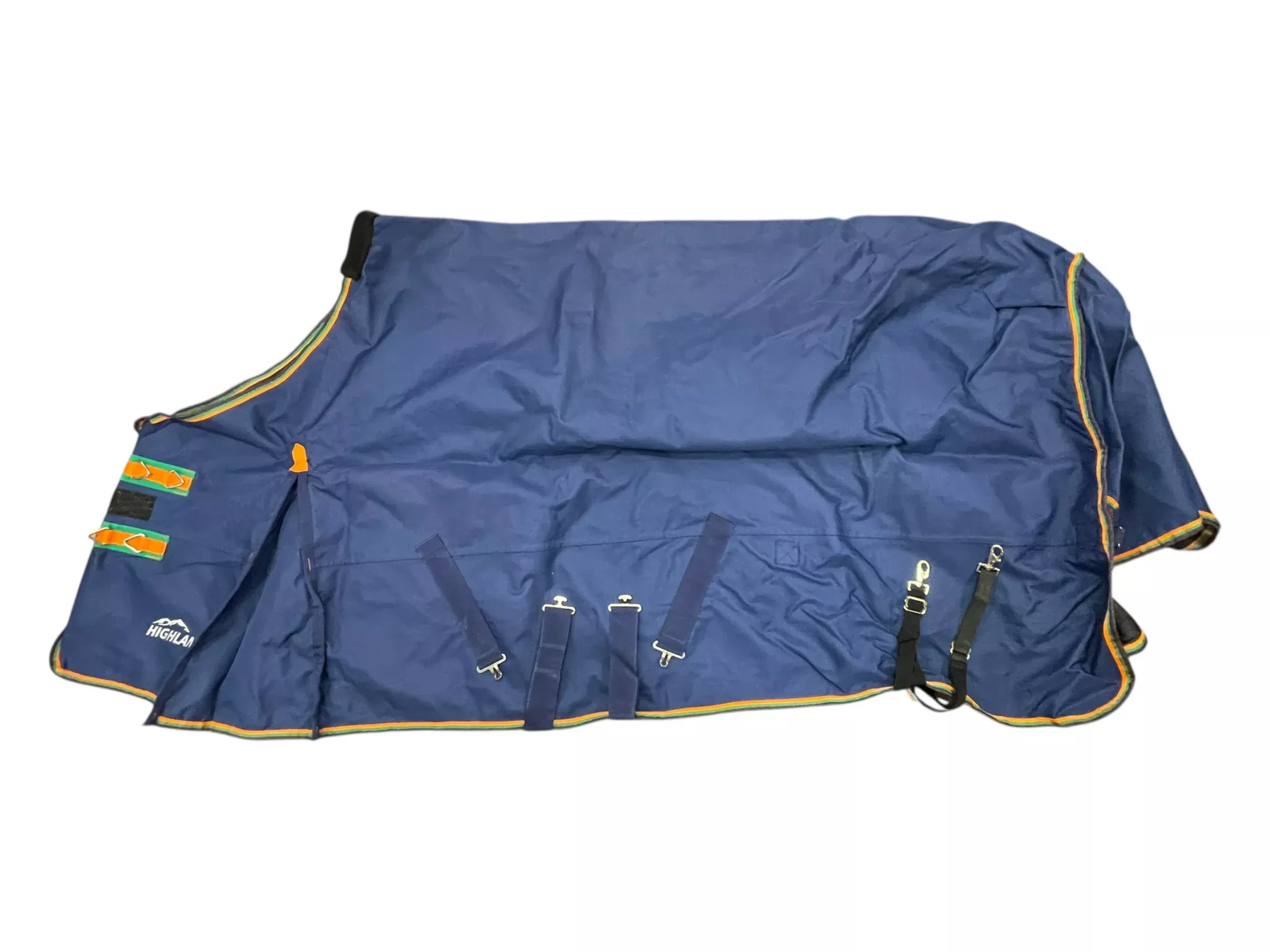 Shires Highlander T/O Sheet - Navy - 75", est. 100g - USED
