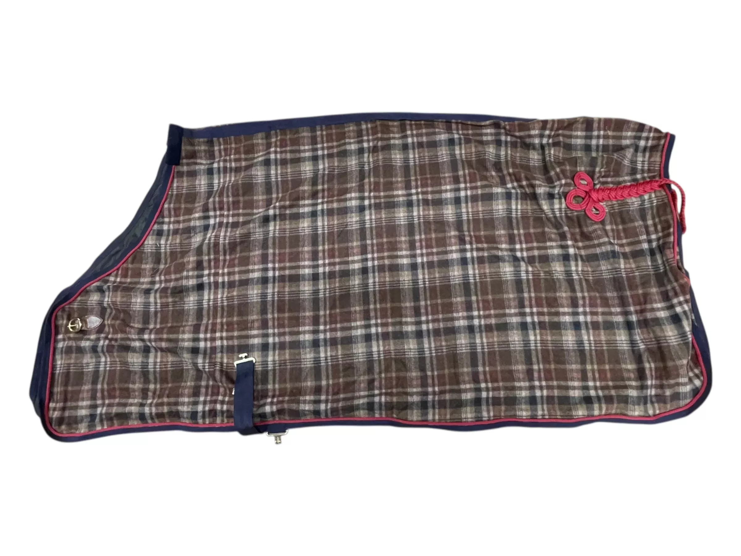 Show Cooler - Brown/Multi Plaid - 80" - USED