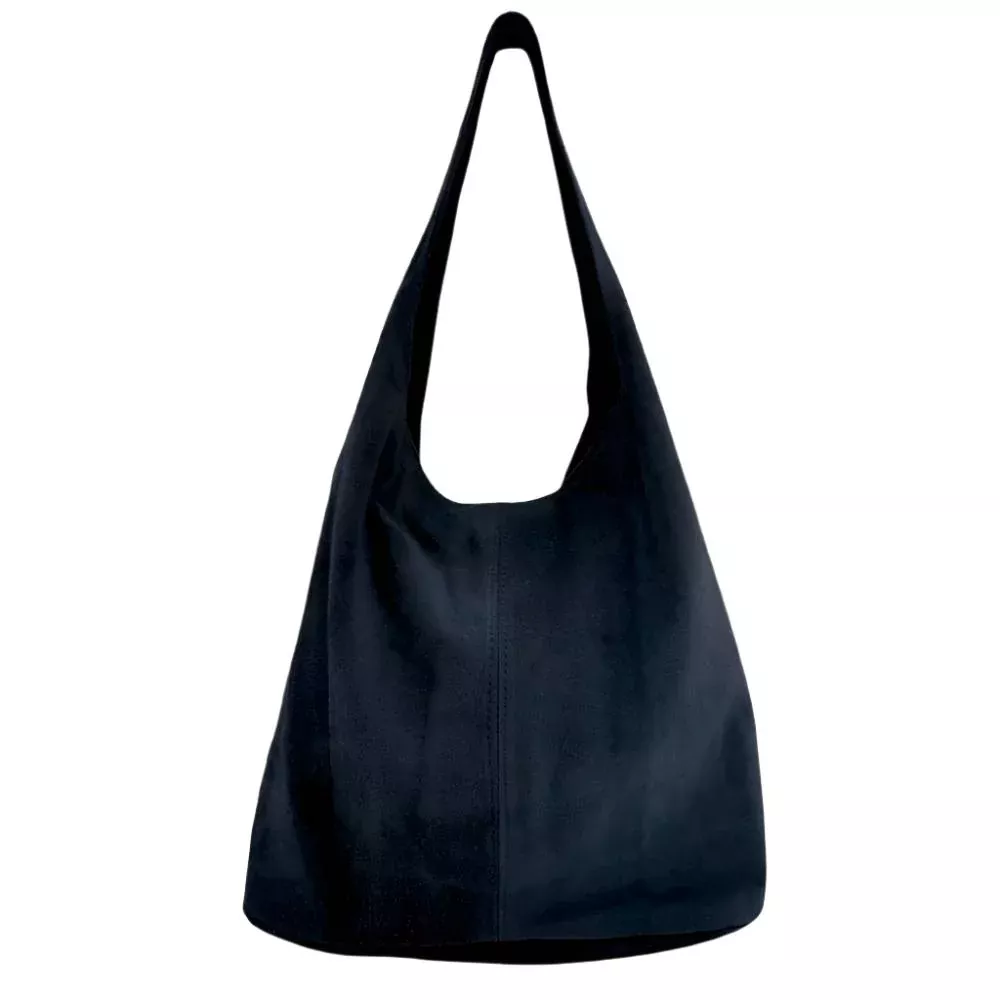 Silvia Suede Leather Shoulder Bag