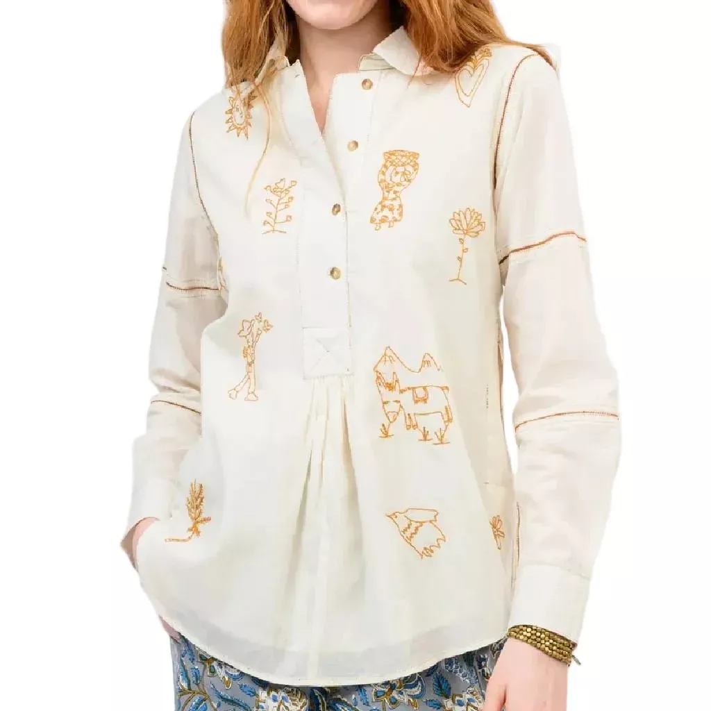 Sister Mary Milagro Ivory Top