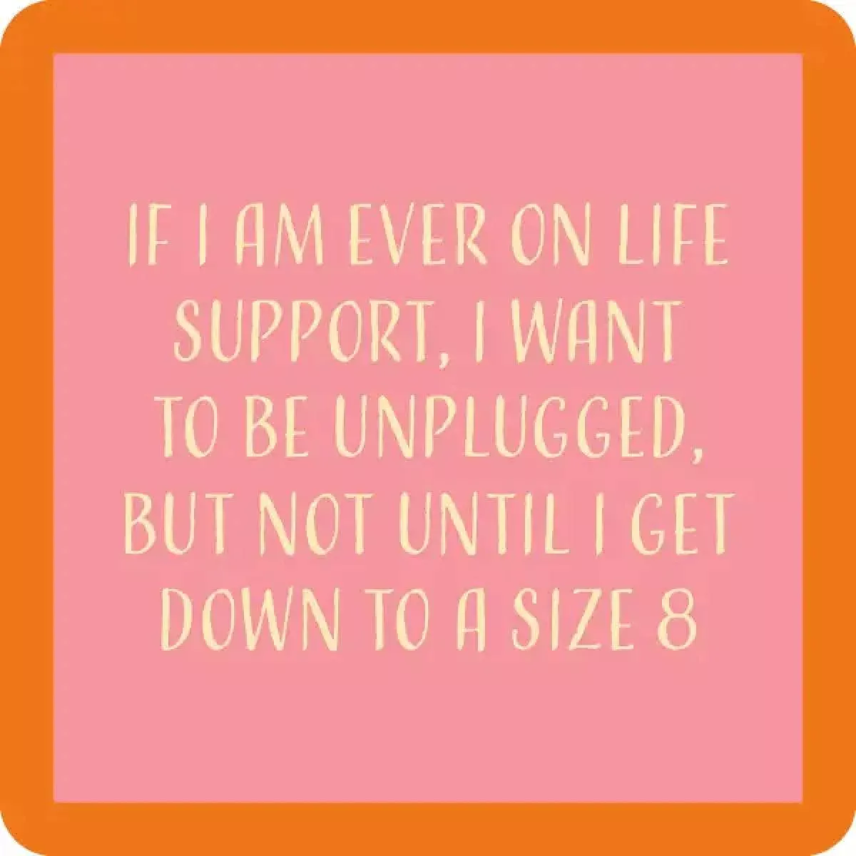 Size 8 Coaster
