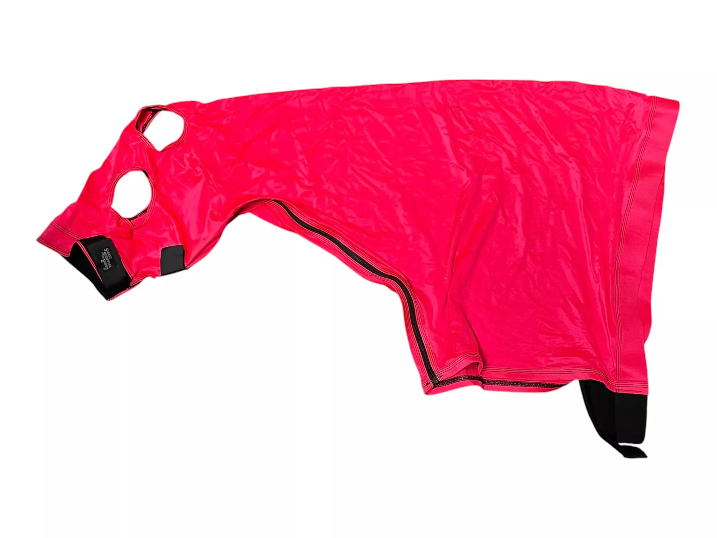 Sleazy Sleepwear Zip Hood - Hot Pink - S - USED