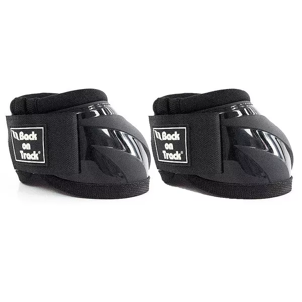 Small Back On Track Performance Bell Boots (Pair) Black