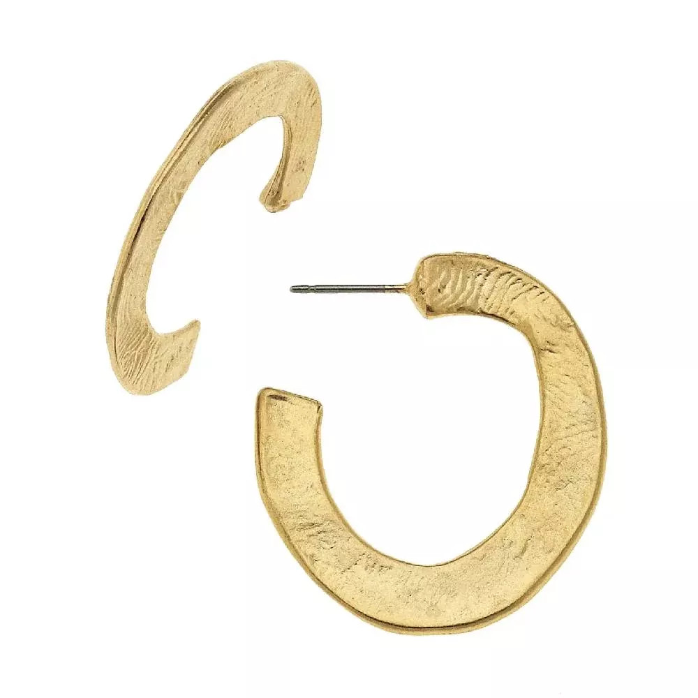 Small Gold Hoop Earring