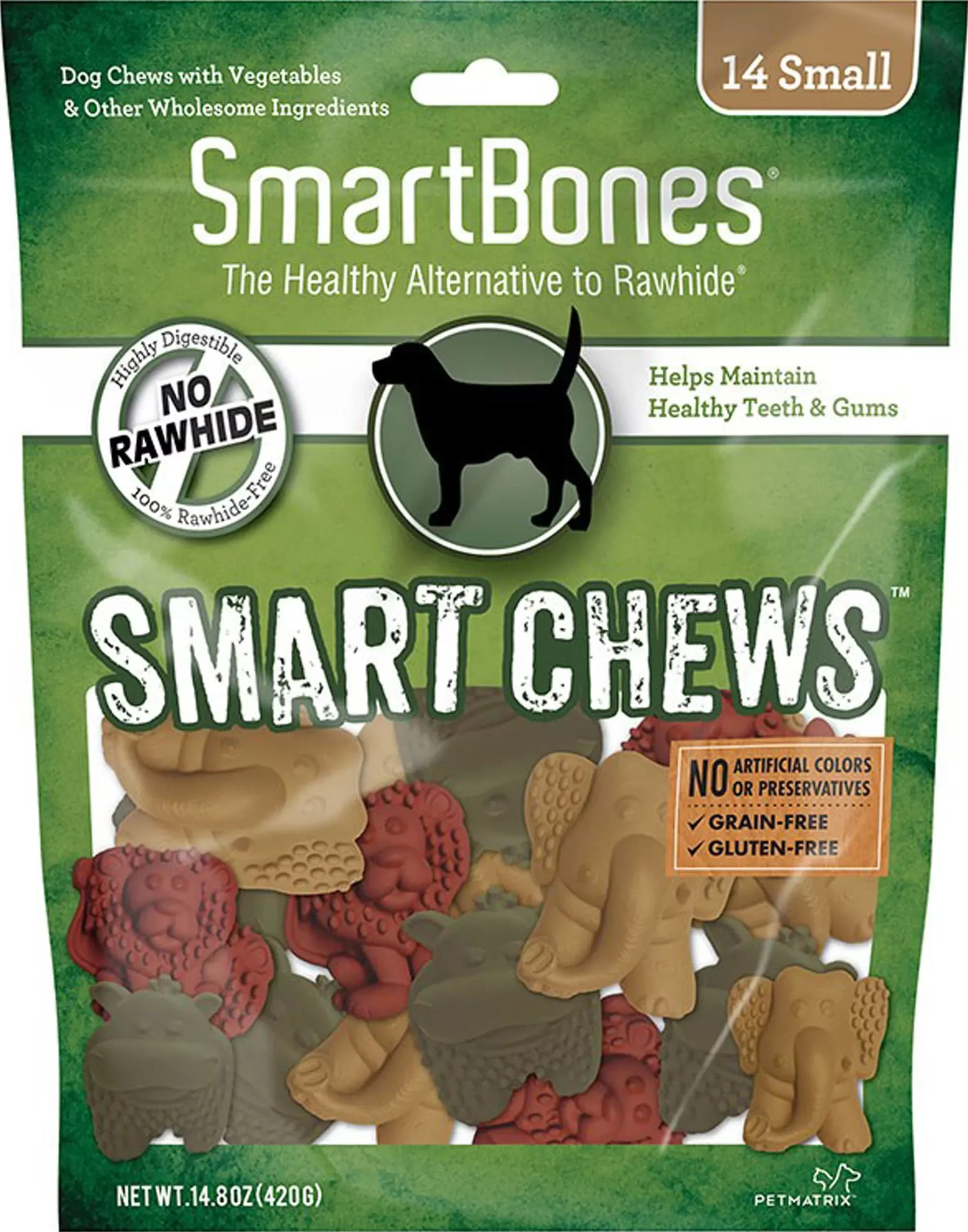 SmartBones Safari Smart Chews Small 14 Pack Chicken/Sweet Potato