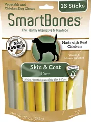 SmartBones sb16PK Skin Dog Chew