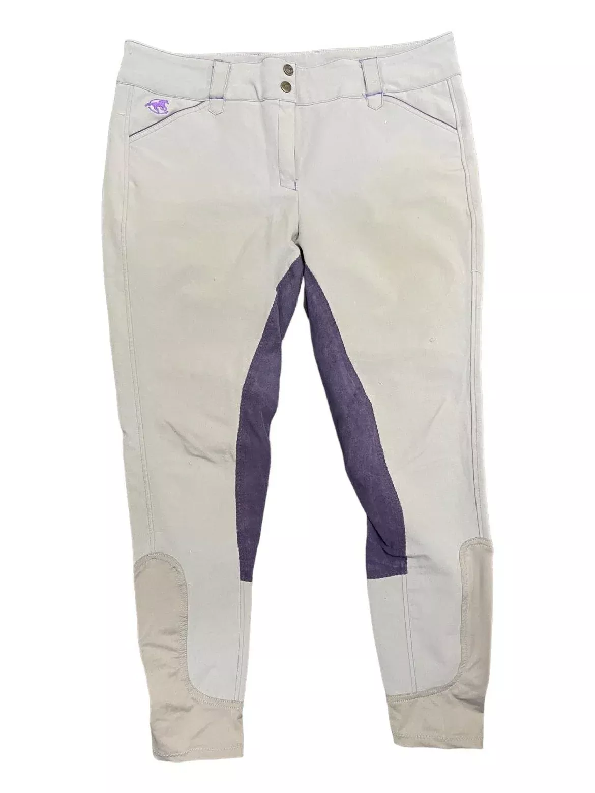 Smartpak Piper FS Breeches - Light Blue/Purple - 36L - USED