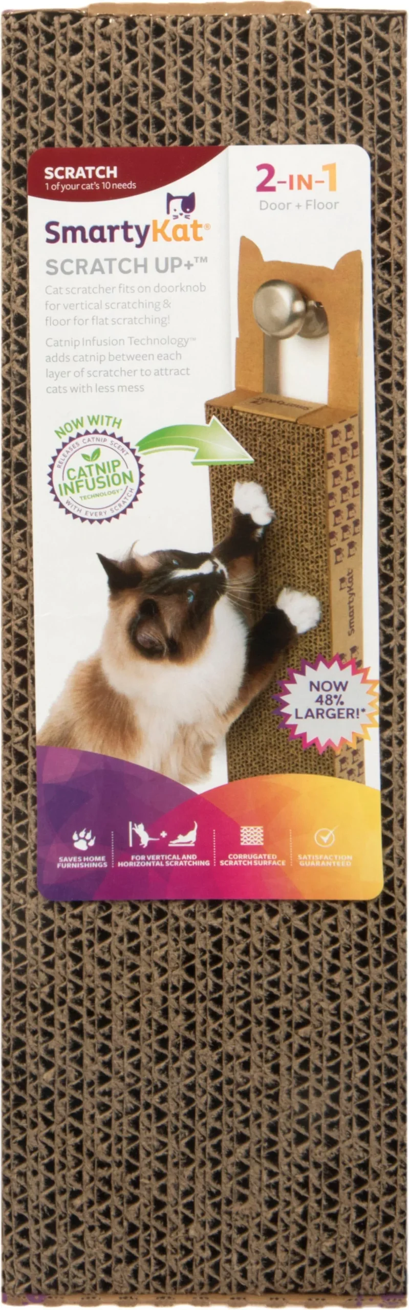 SmartyKat Scratch Up+ Hanging Cat Scratch Pad