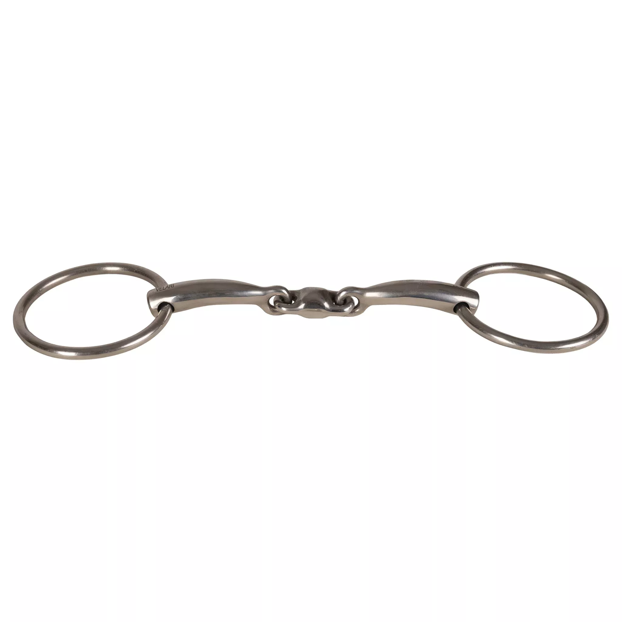 Snaffle Double Jointed Loose Ring Stainless Steel