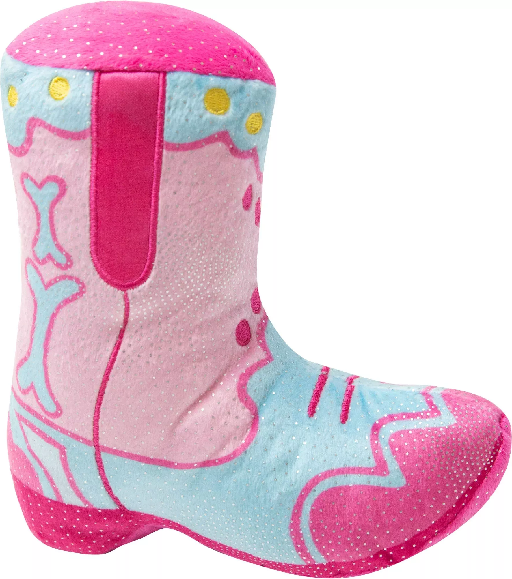 Snugarooz 2 Boot Plush Dog Toy, 7.5 in