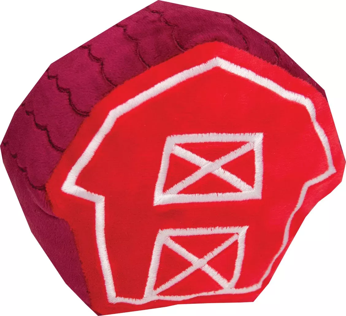 Snugarooz The Barn Dog Toy 7 in, Red