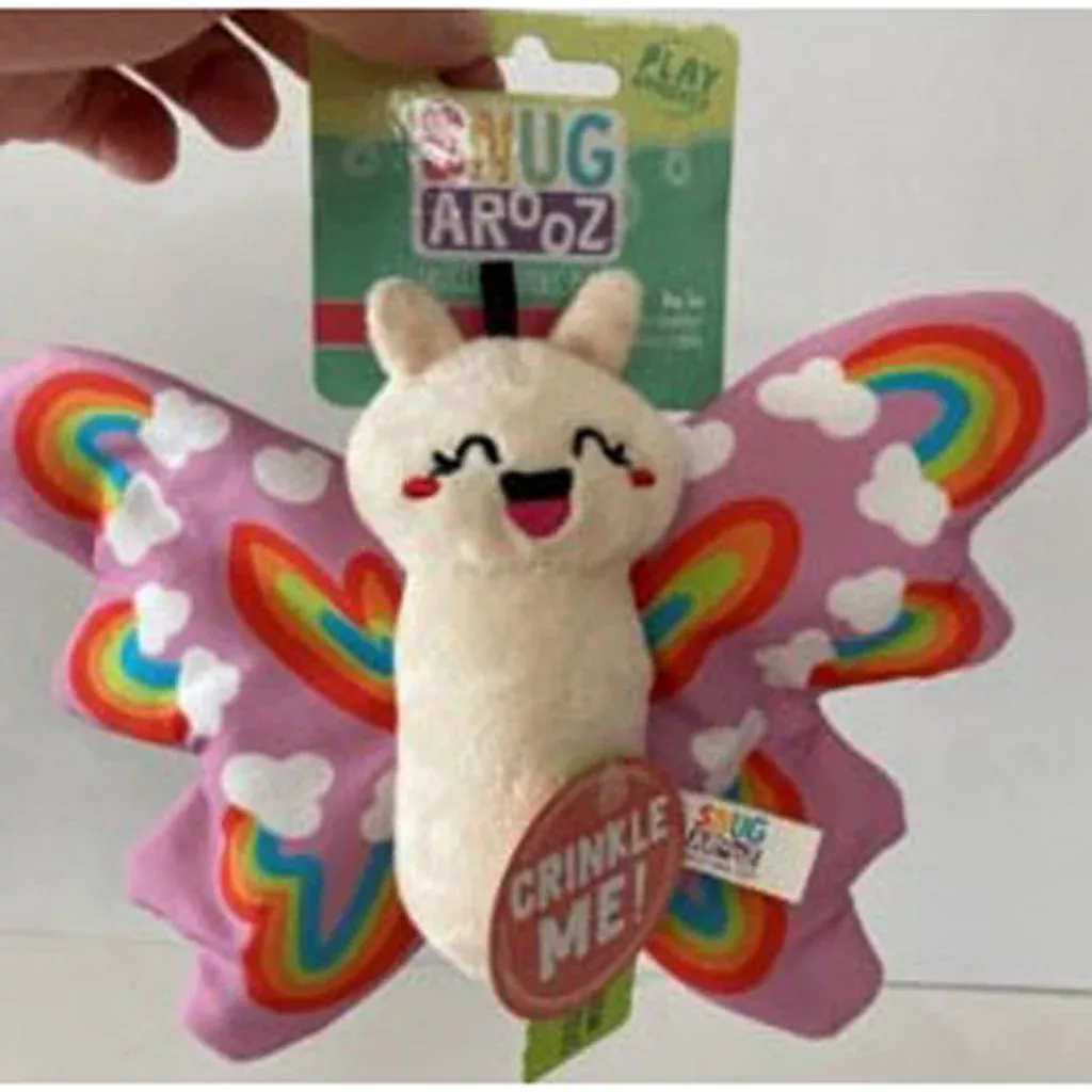 SnugArooz Brittany the Butterfly Dog Toy 7 in, Multi