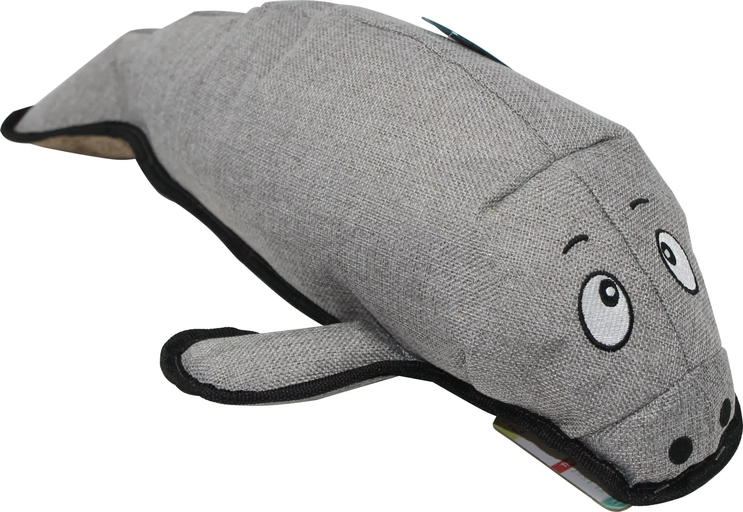 Snugarooz Murray the Manatee Dog Toy Gray 21 in