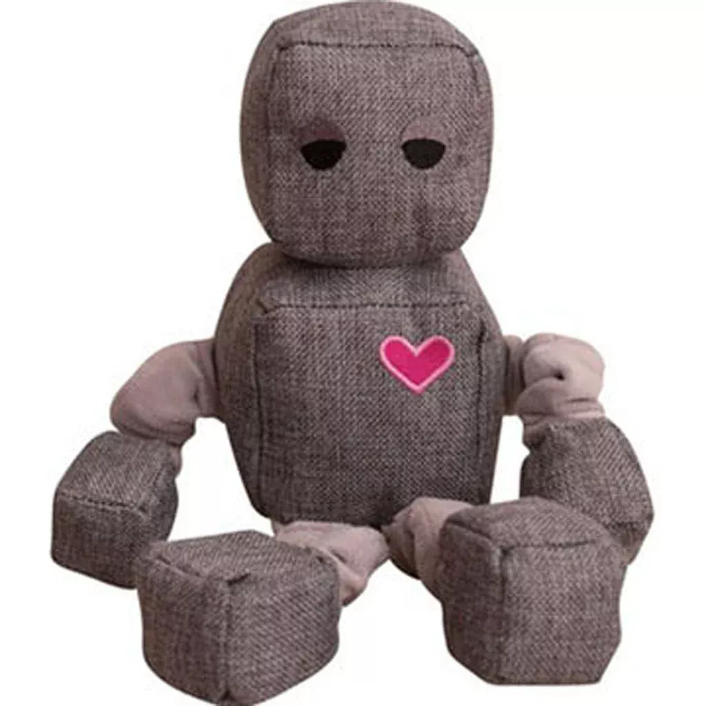 Snugarooz Ryder the Robot Dog Toy Gray 13 in