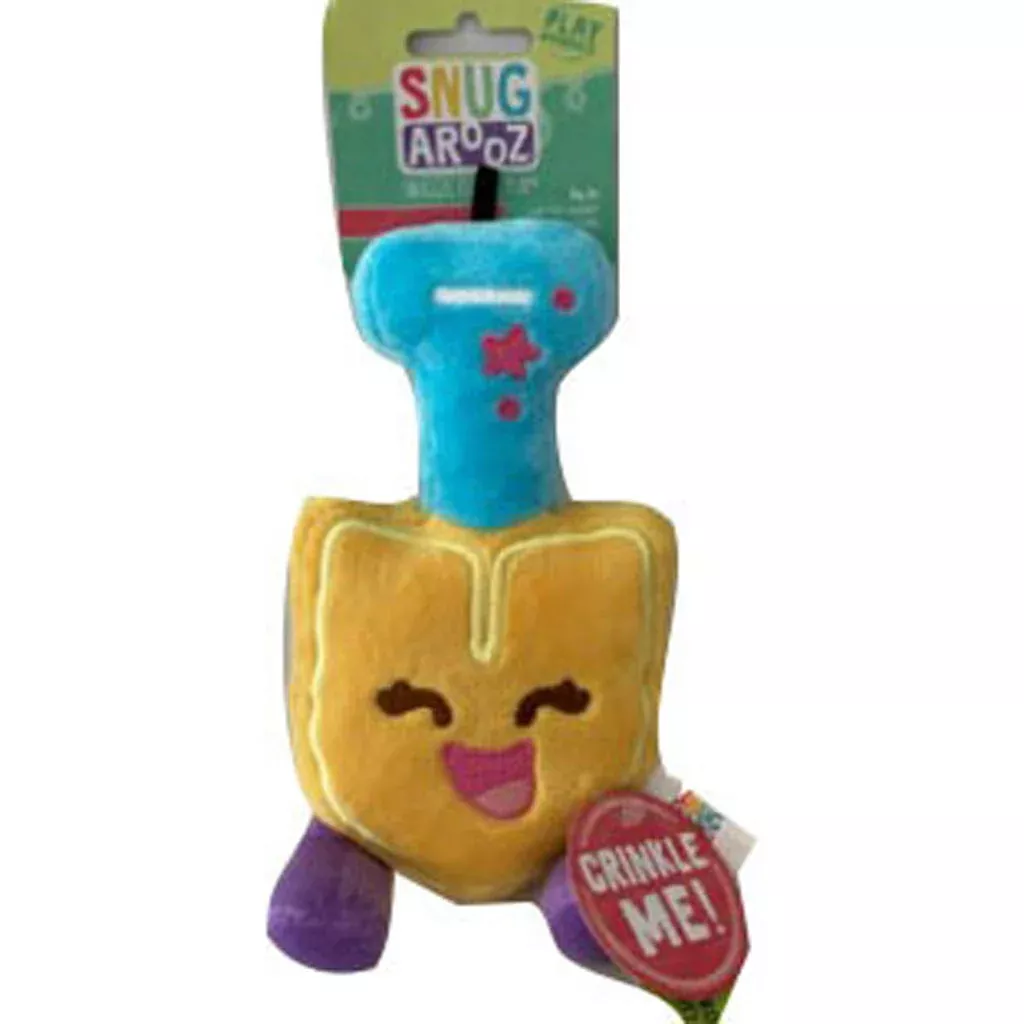 Snugarooz Scoop There It Is Dog Toy, Blue/Orange, 7 in