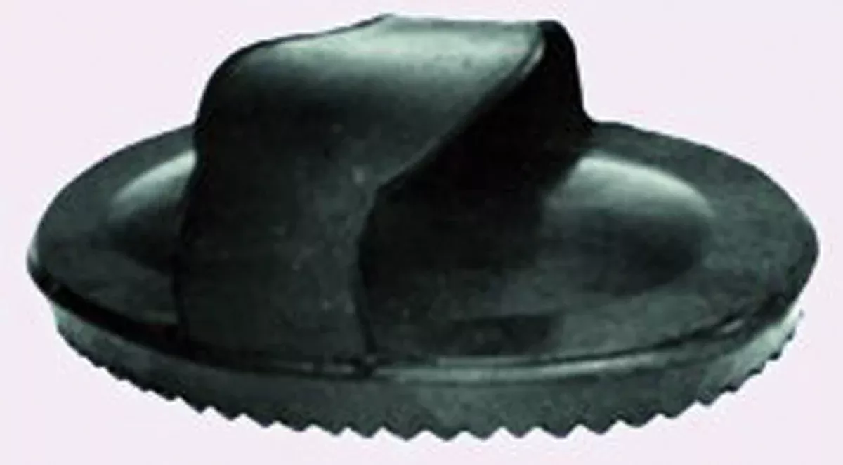 Soft Rubber Curry Brush For Horses