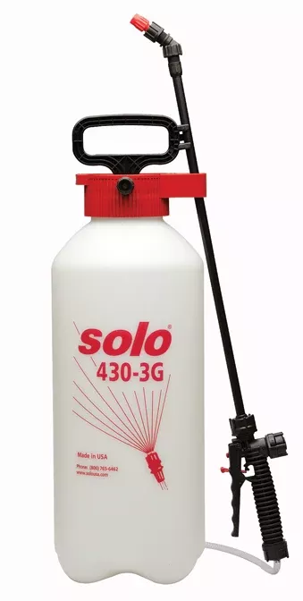 Solo Farm & Landscape Handheld Sprayer, 3 Gal, White/Red