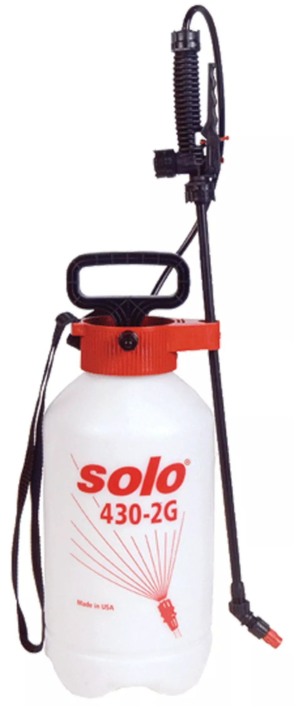 Solo Farm & Landscape Handheld Sprayer, White/Red, 2 Gallon