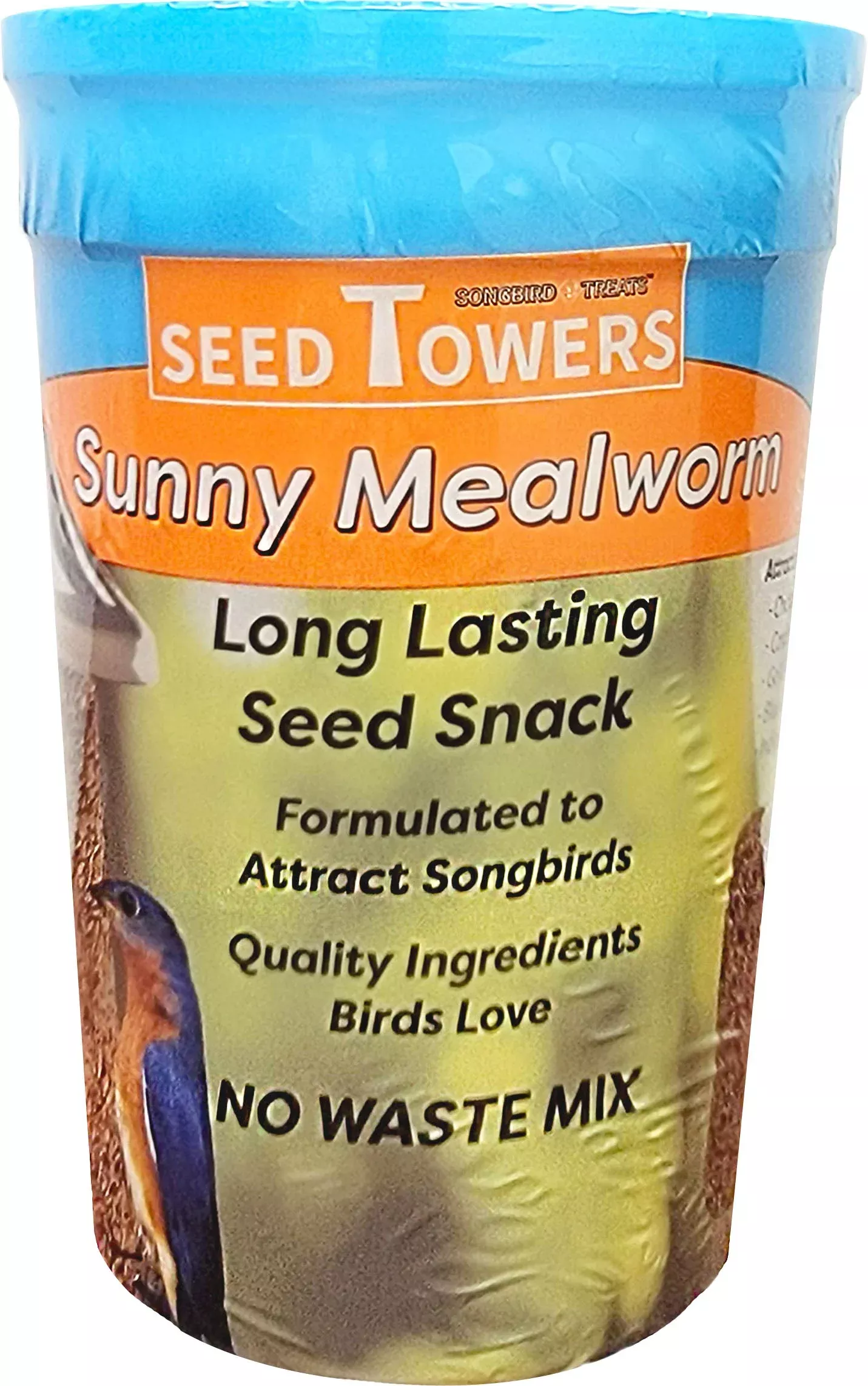Songbird Treats Seed Tower 28 OZ Mealworm