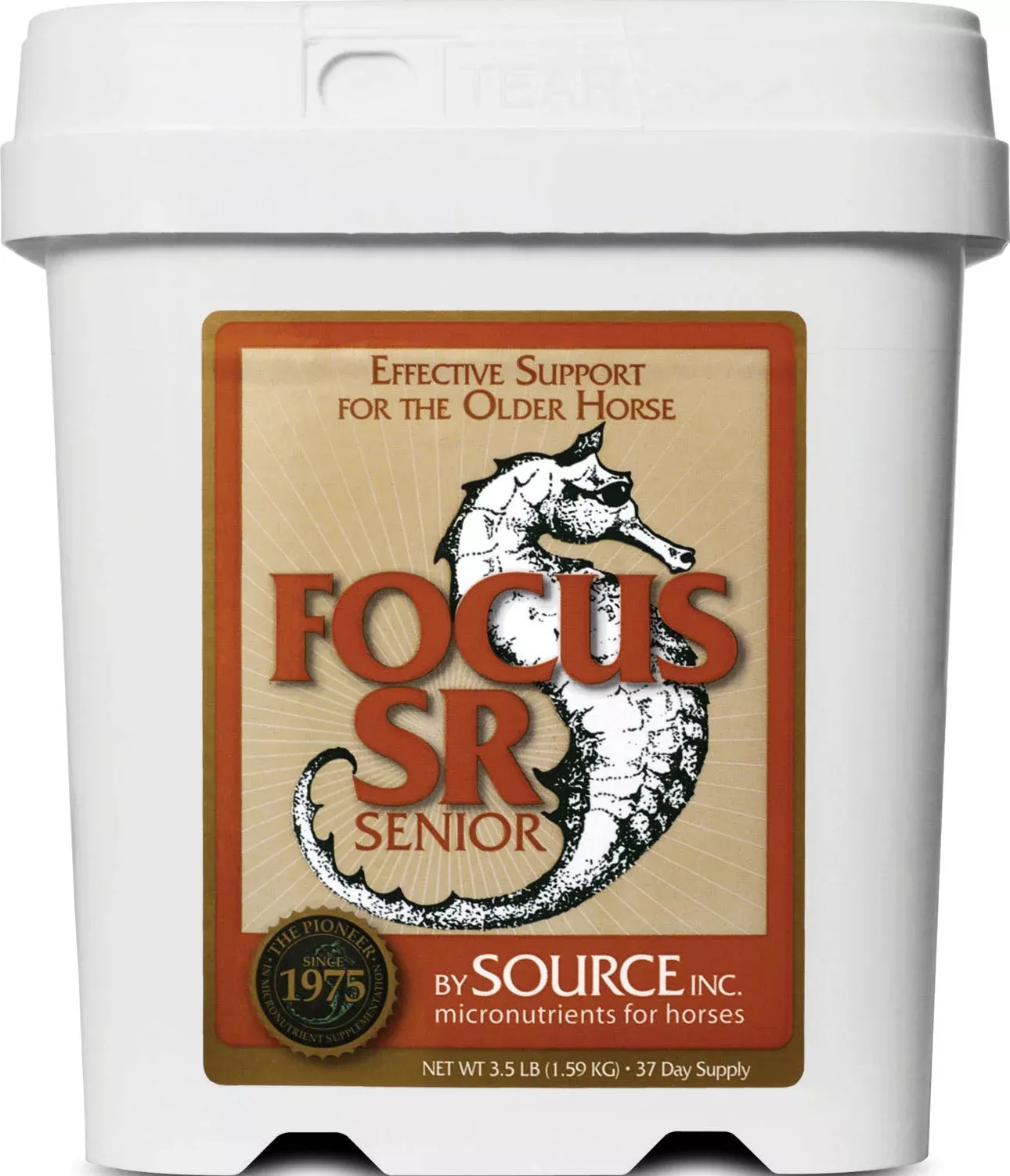 Source Focus SR Micronutrient Supplement for Senior Horses, 3.5 lb