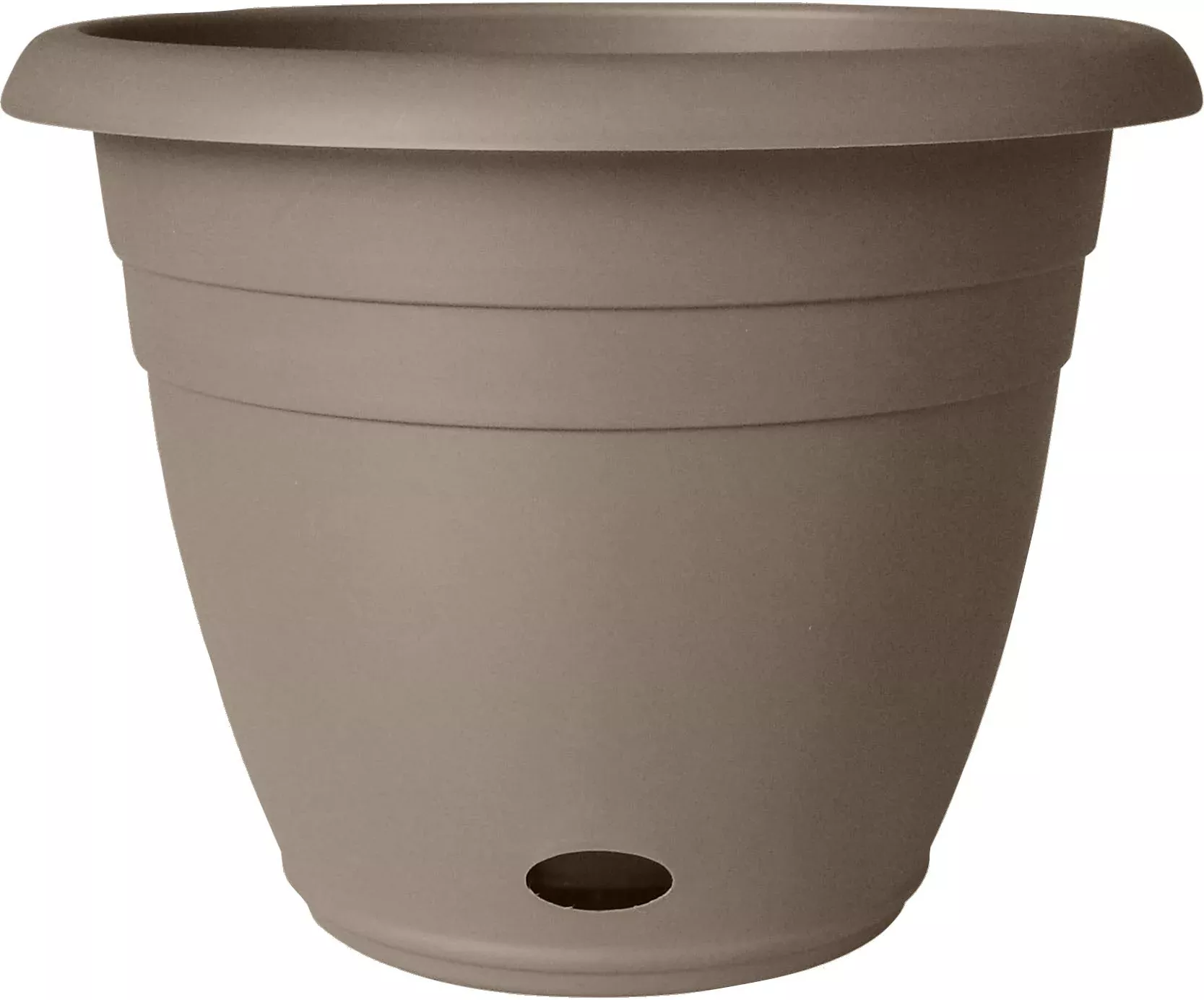 Southern Patio Jackson Self-Watering Planter 13 in Greige