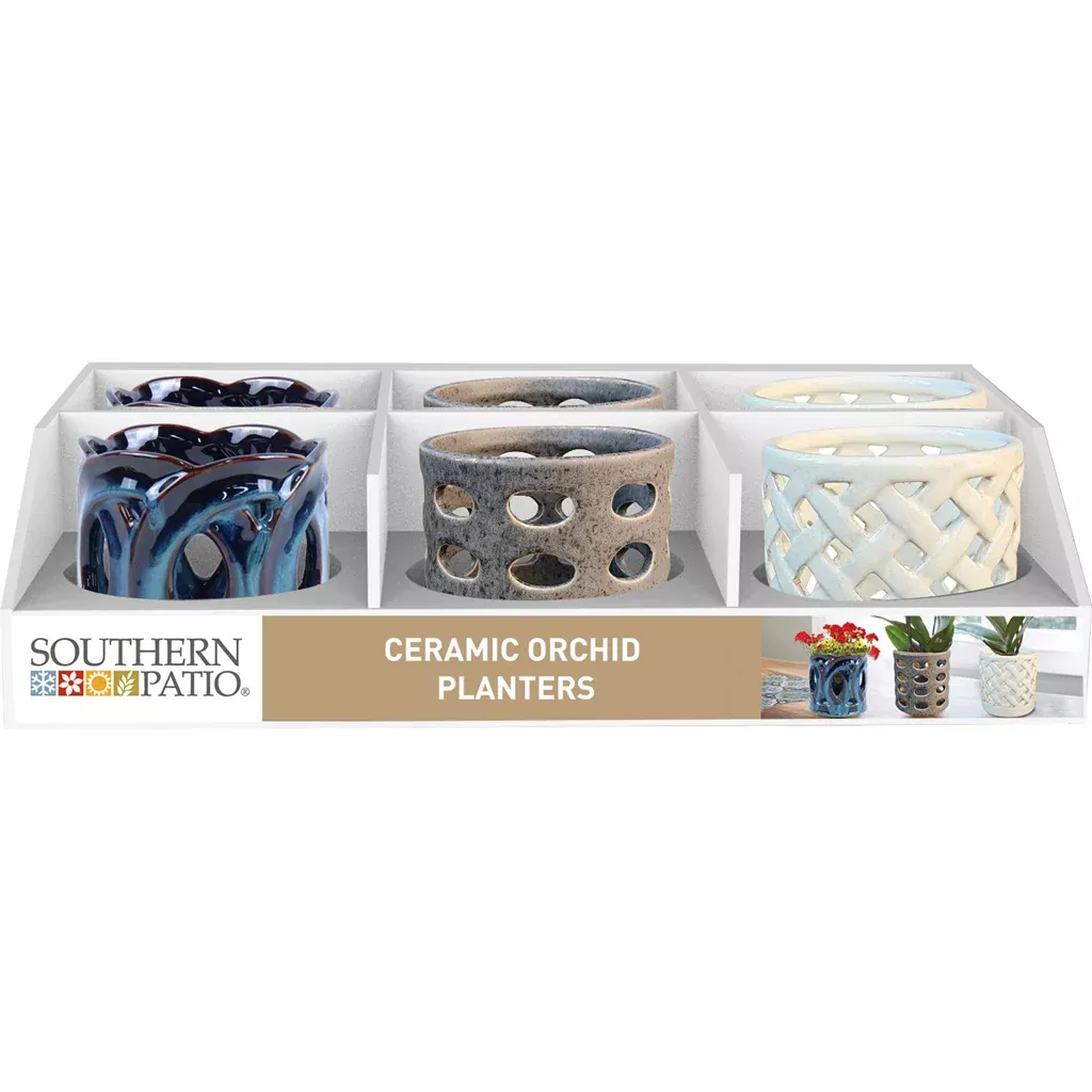 Southern Patio Orchid Pot Tray Pack