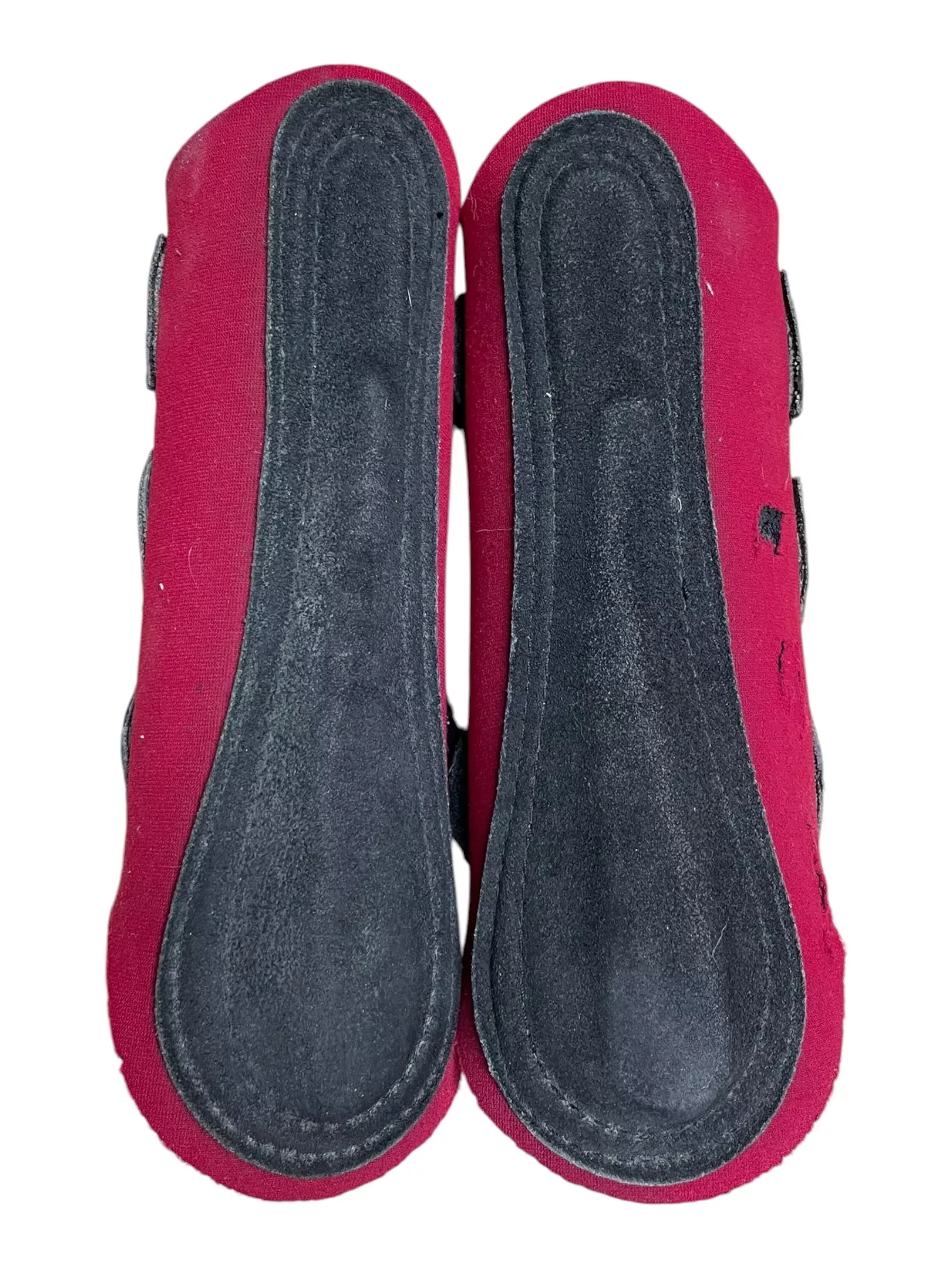 Splint Boots *Pair* - Red - Est. M - USED