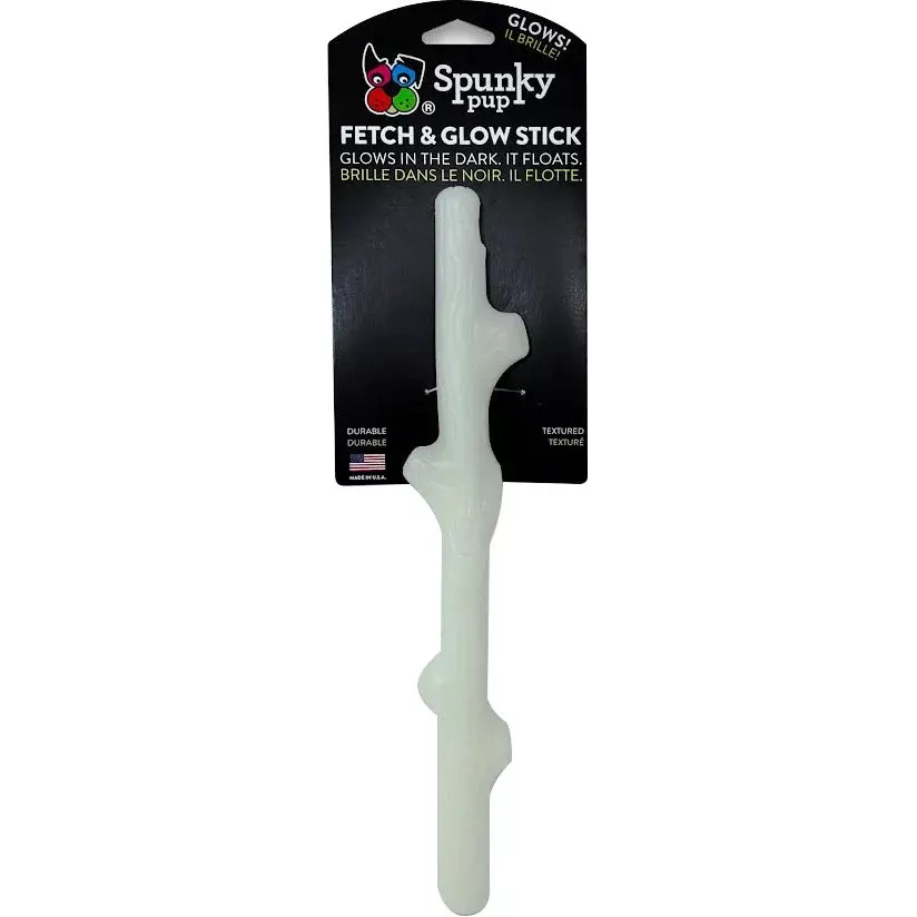SpunkyPup Fetch & Glow Stick Glowing Fetch Toy, One Size