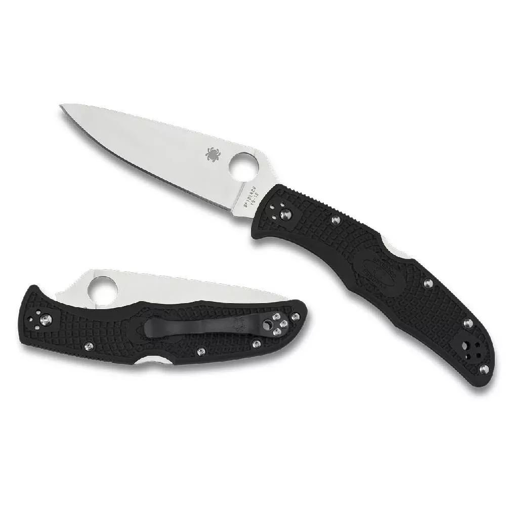 Spyderco Endura 4 Lightweight Black Flat Ground