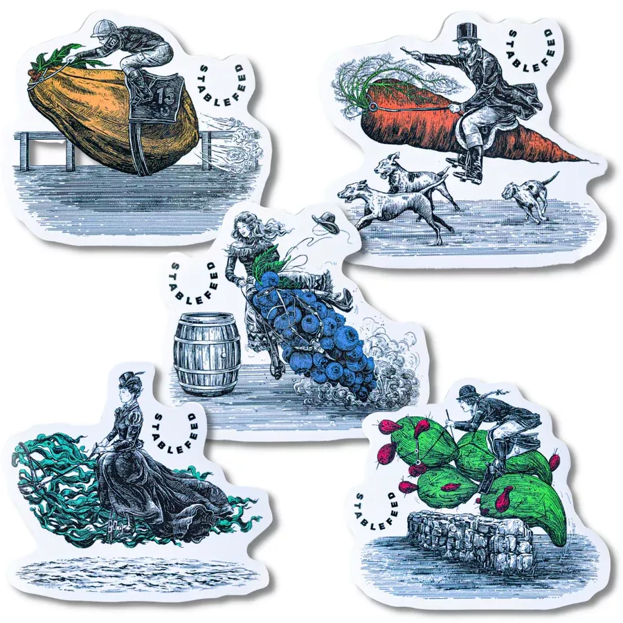 Stable Feed Sticker Pack