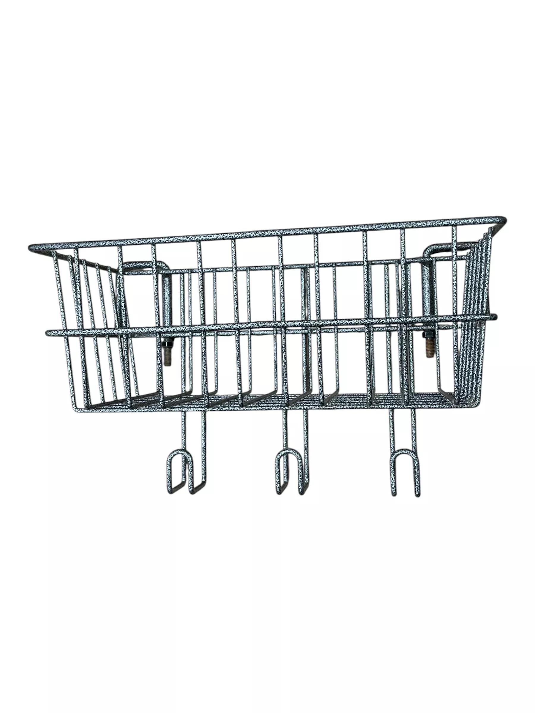 Stall Basket - Gray - Approx 16" x 8" x 6" - USED