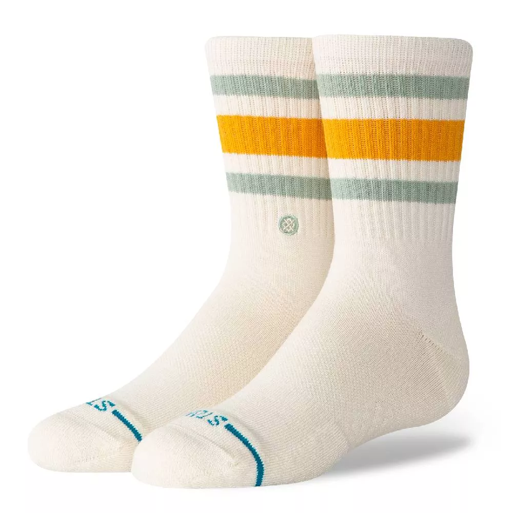 Stance Kid's Cotton Crew Socks -Seagreen