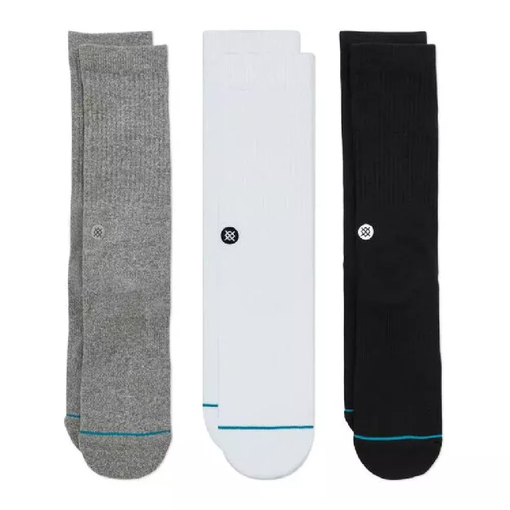 Stance Men's Icon Crew Socks - 3 Pack