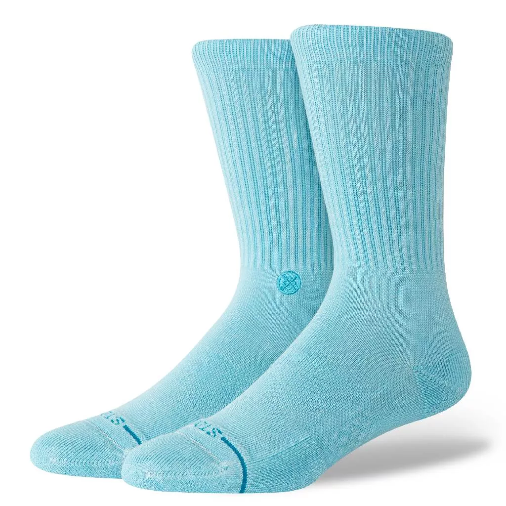 Stance Men's Icon Dyed Crew Socks - Electric Blue