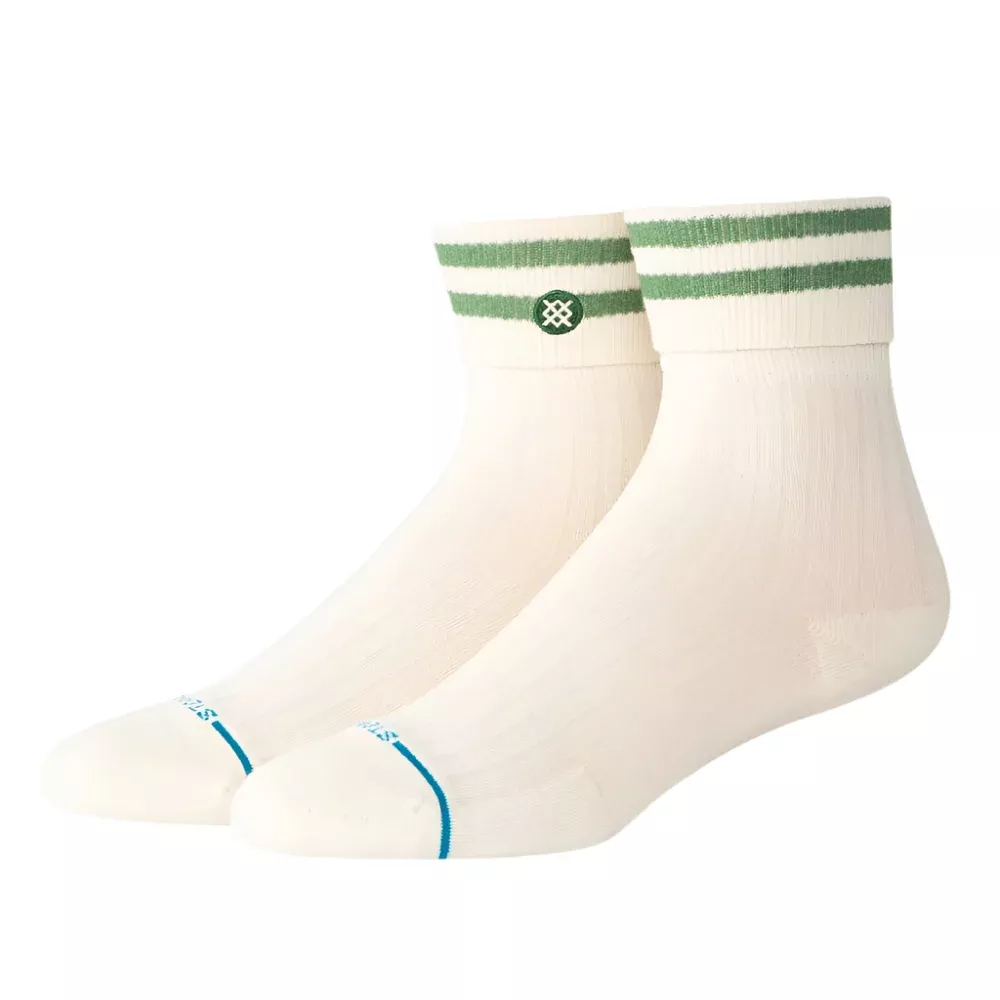 Stance Women's Quarter Crew Socks - Green