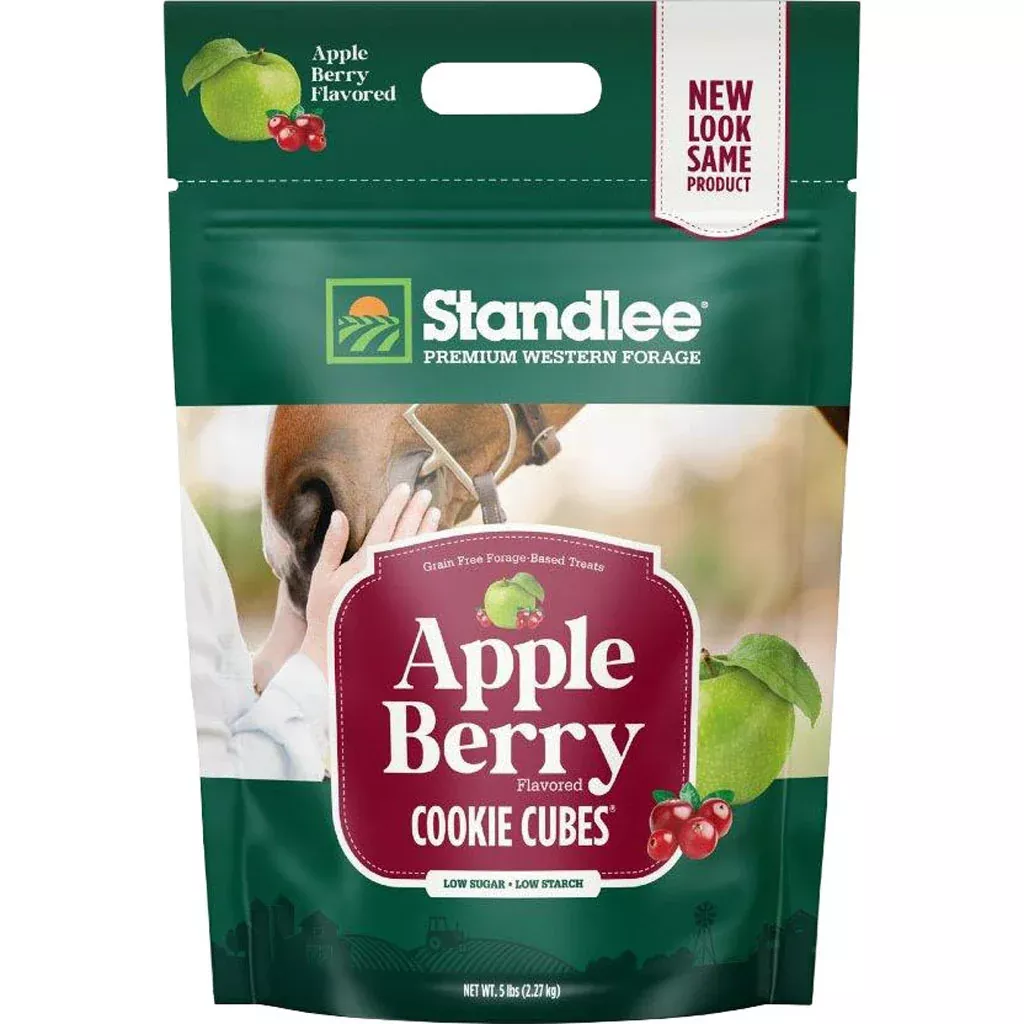 Standlee Forage Apple & Berry Cookie Cubes, 5 lbs