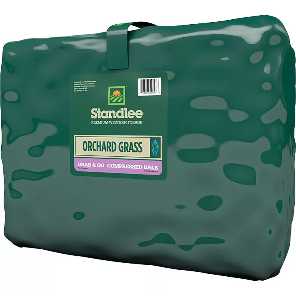 Standlee Orchard Grass Grab N Go Bale 50 lbs