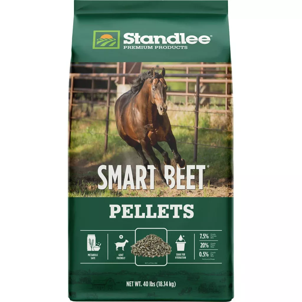 Standlee Smart Beet Pelleted Beet Pulp Horse Feed, 40 lb.