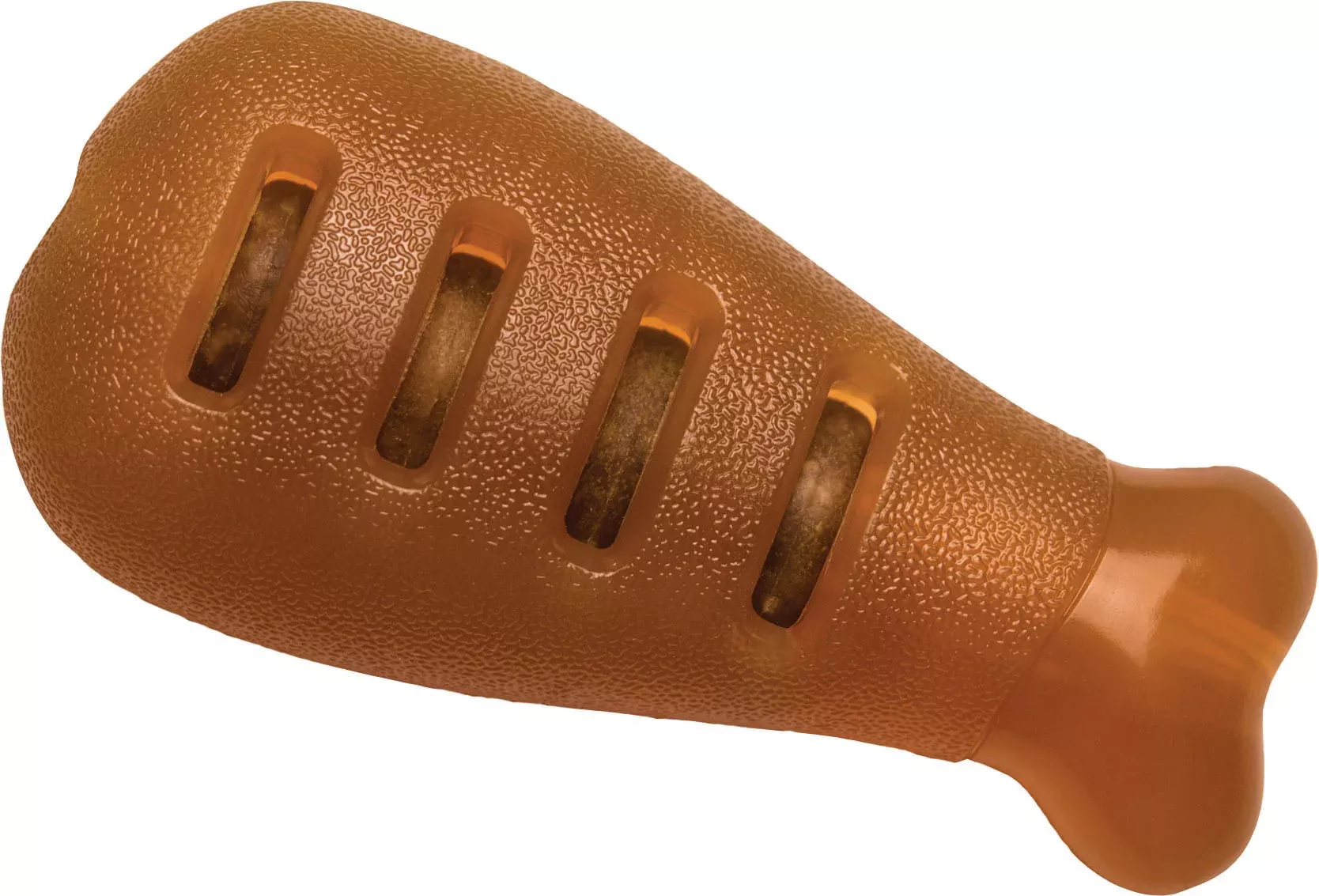 Starmark Treat Ringer FlexGrip Dog Toy, Turkey Leg