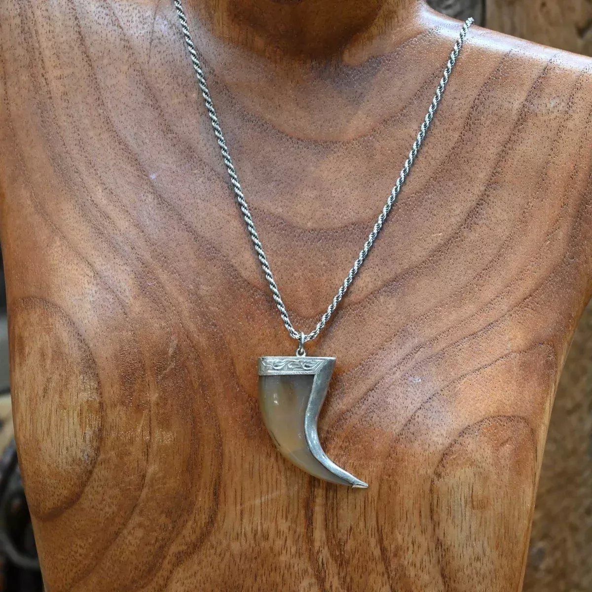 Sterling Silver Claw Pendant