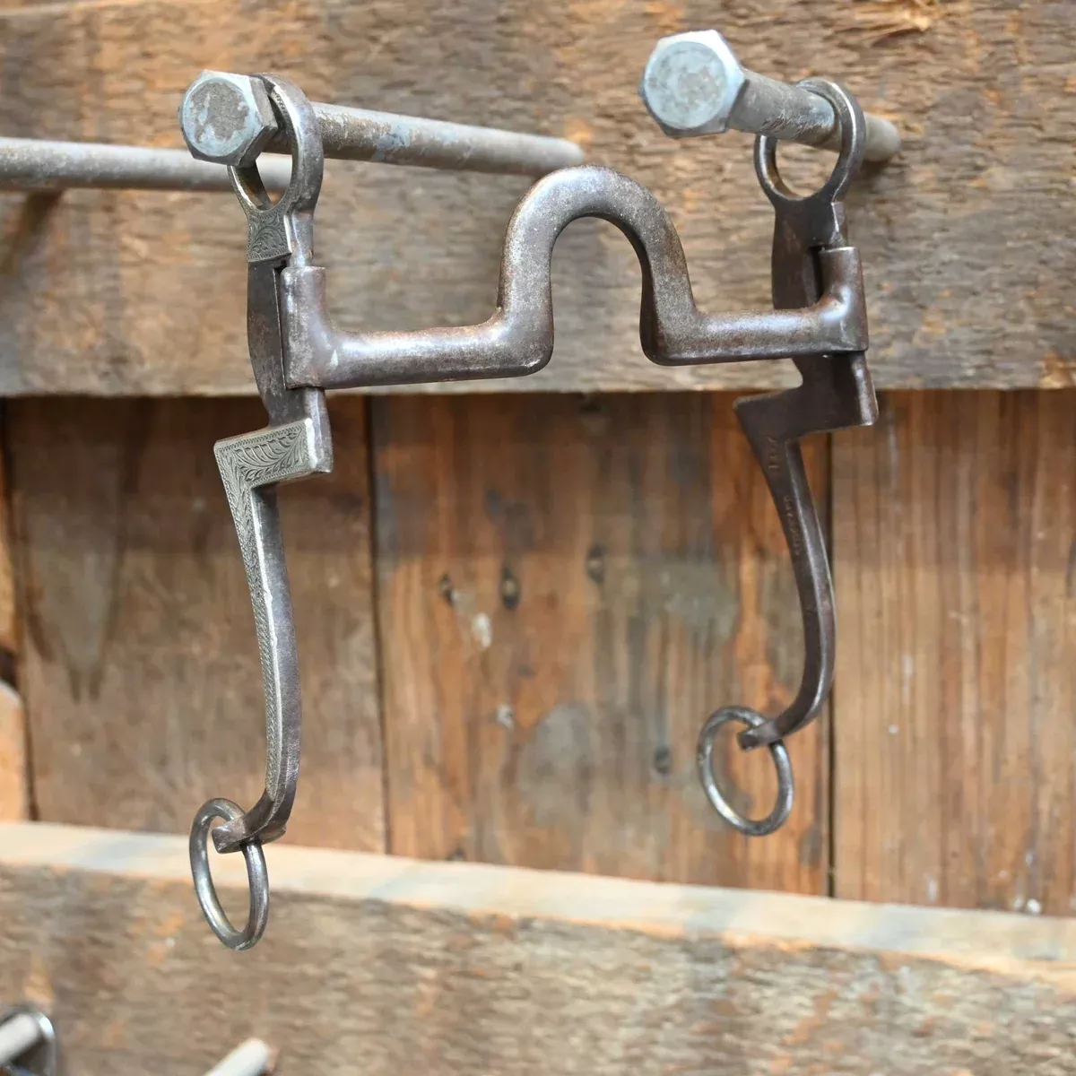 STOCKARD Silver Mounted Solid Port Bit
