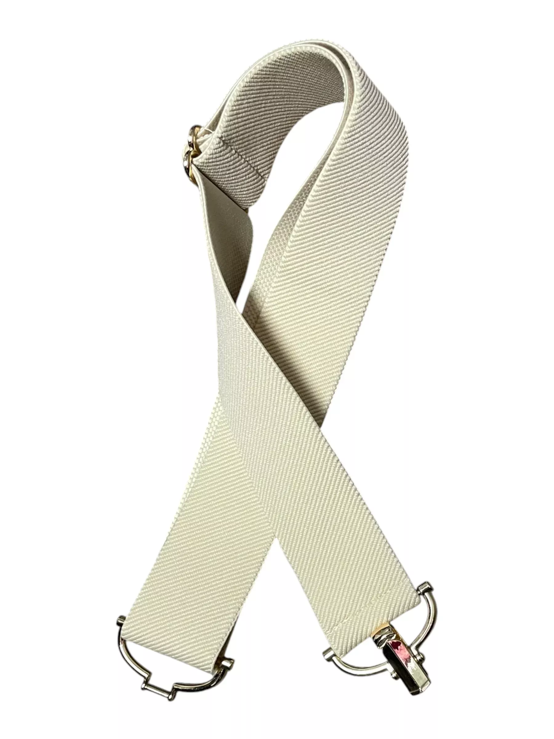 Stretch Belt - Cream - One Size Fits Most - USED