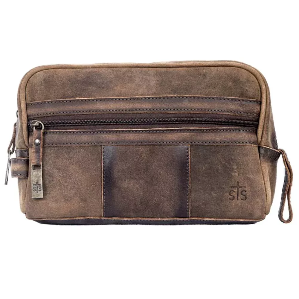 STS Ranchwear Foreman Leather Shave Kit