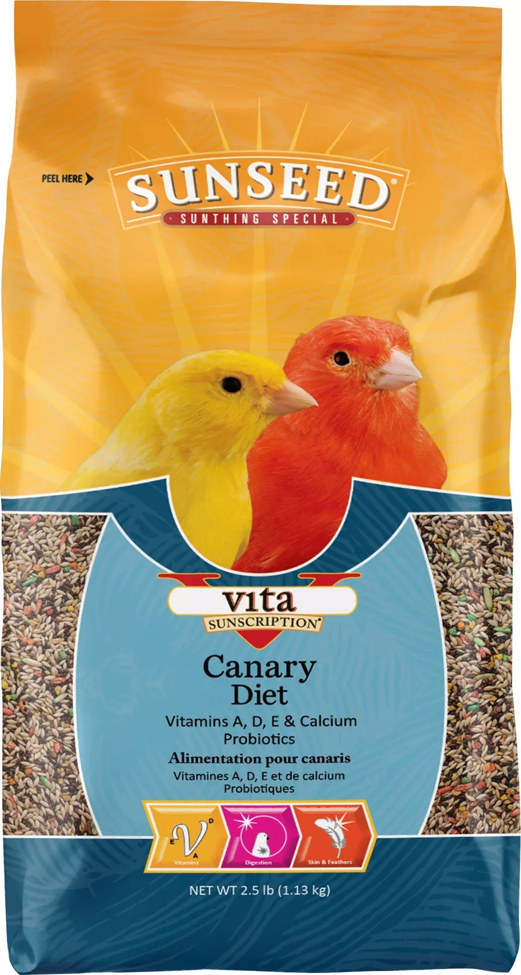 Sunseed Vita Canary Food 2.5 lb